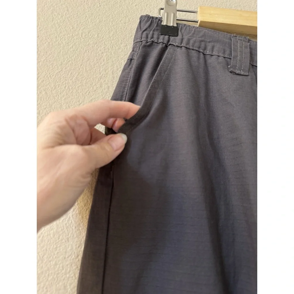 J Galt Shanghai Women's Ripstop Pants S Cargo Baggy Low Rise Wide‎ Leg Gorpcore